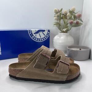 Birkenstock Arizona BS Buckle Sandal Tabacco Brown Men 4 Women 6 EU37 NWB